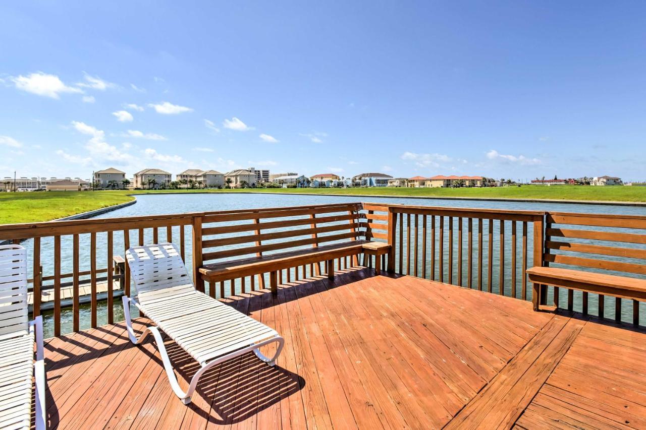 Waterfront Corpus Christi Townhome With Pool And Dock! Экстерьер фото